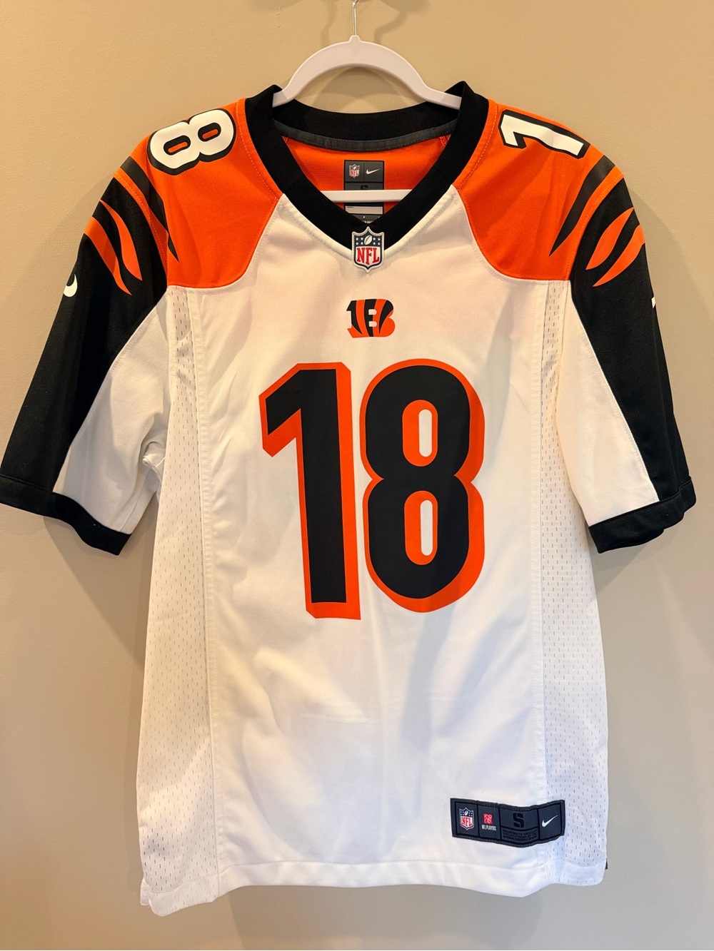 Nike Cincinnati Bengals A.J. Green #18 NFL Jersey White, Size S